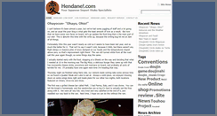 Desktop Screenshot of hendane.com