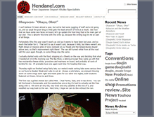 Tablet Screenshot of hendane.com